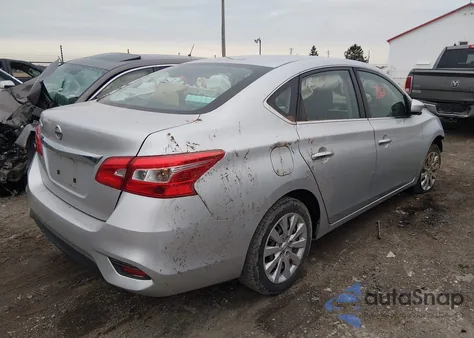 2018 Nissan Sentra S z USA, uszkodzony, nr VIN 3N1AB7AP1JY279889